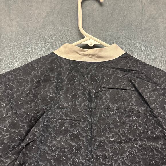 Boot Barn Henley Western Shirt Made in USA Design Country Rockabilly Long Sleeve - Picture 9 of 10